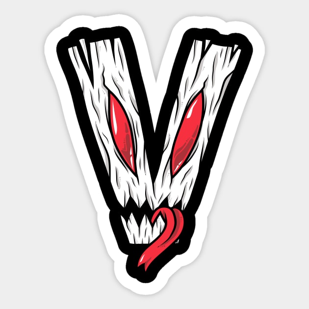 V For Villain Sticker by krisren28